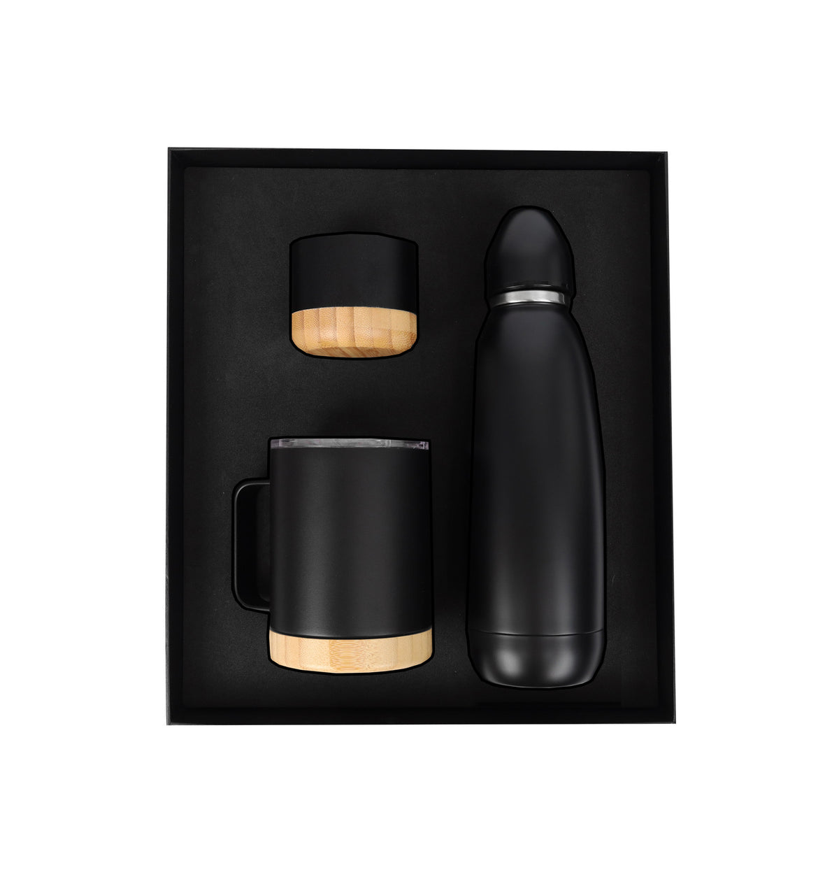 New Black Corporate Gift Box – custom branded corporate gift, Kaaf Creations UAE