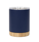 Bamboo Base Stainless Steel Mug – custom branded corporate gift, Kaaf Creations UAE