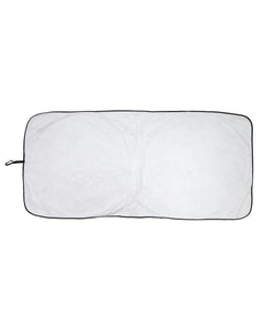 SUV White Sunshade – custom branded corporate gift, Kaaf Creations UAE