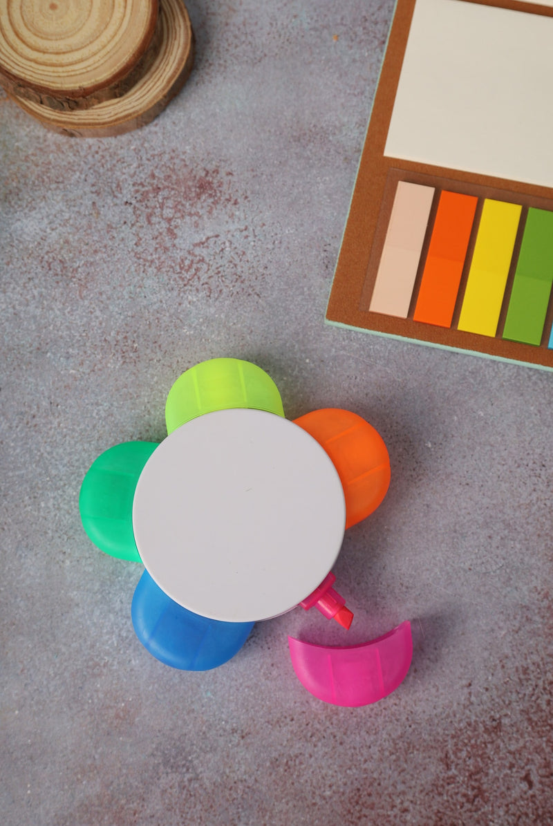 Highlighter- Flower Shaped – custom branded corporate gift, Kaaf Creations UAE