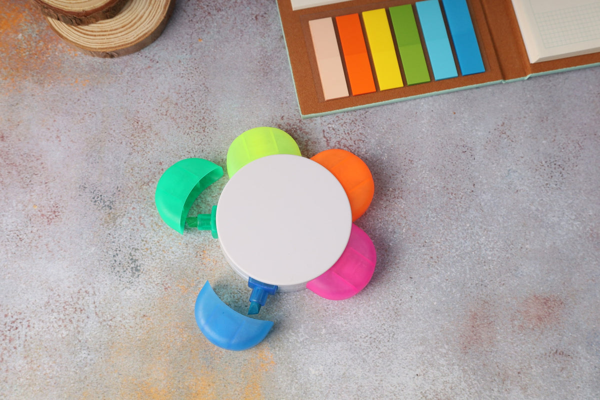 Highlighter- Flower Shaped – custom branded corporate gift, Kaaf Creations UAE
