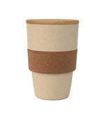 Wheat Straw Cork Grip PP Tumbler – custom branded corporate gift, Kaaf Creations UAE