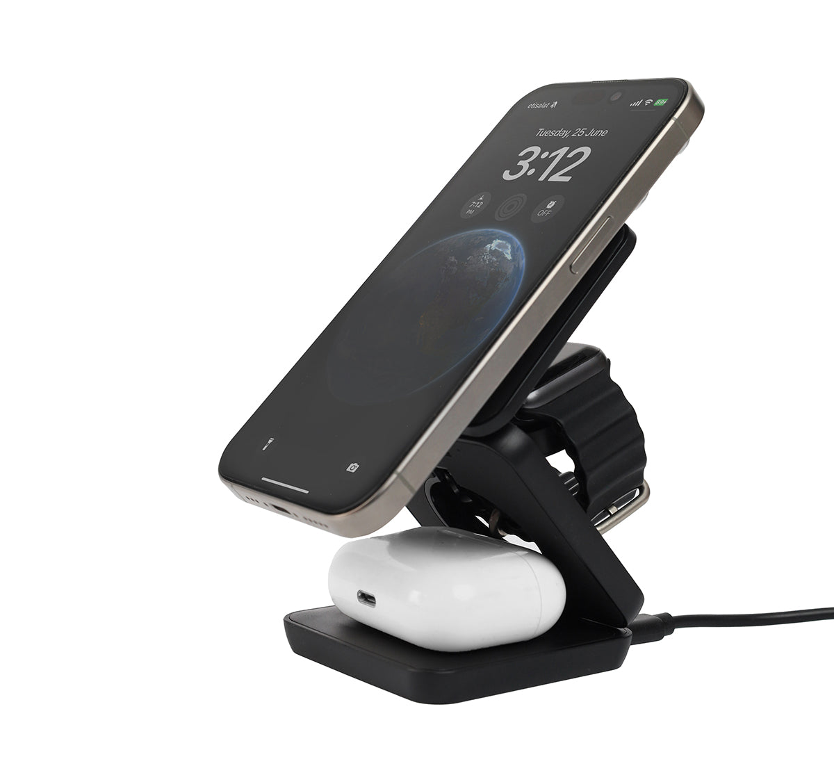 Multifunctional Magnetic Wireless Charger – custom branded corporate gift, Kaaf Creations UAE