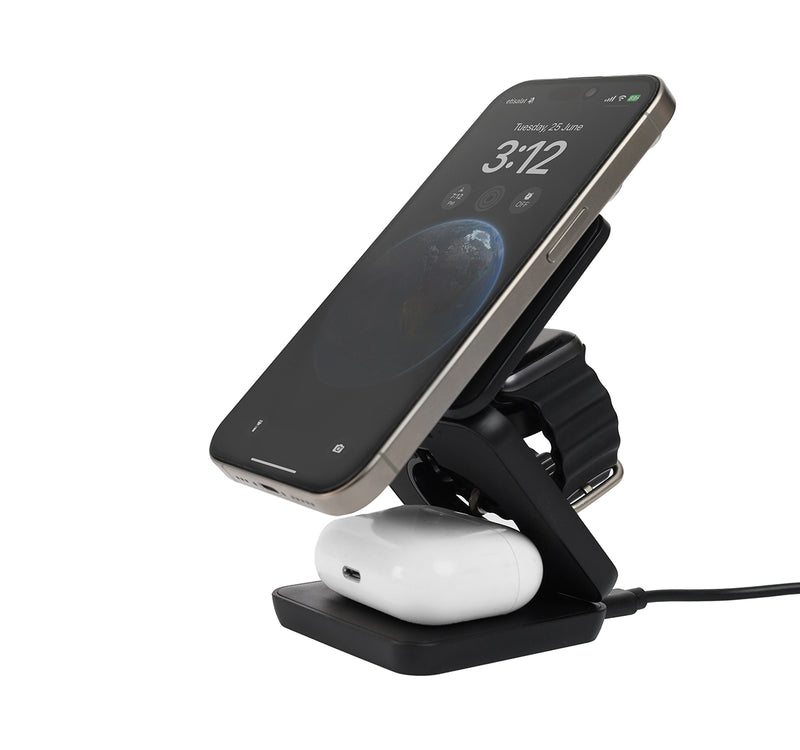 Multifunctional Magnetic Wireless Charger – custom branded corporate gift, Kaaf Creations UAE