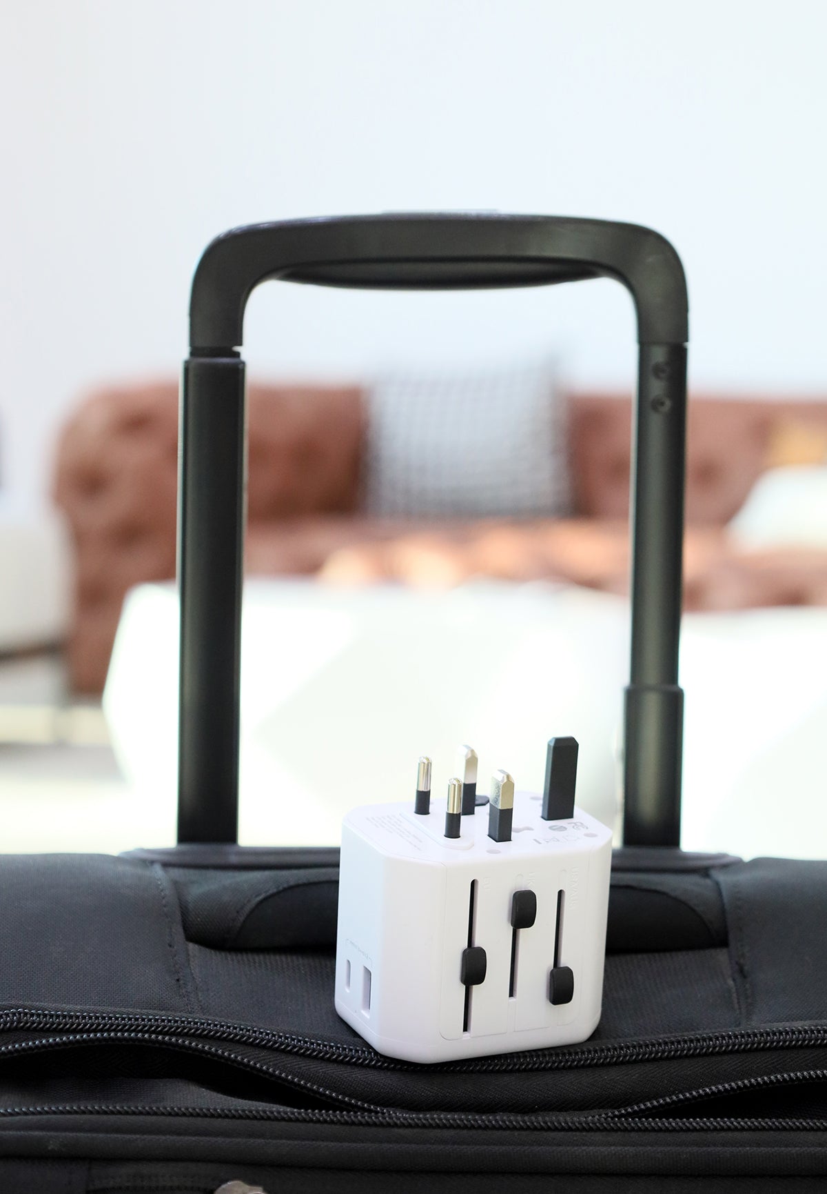 Travel Charging Adapter – custom branded corporate gift, Kaaf Creations UAE