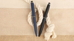 Rubberized Metal Pen – custom branded corporate gift, Kaaf Creations UAE