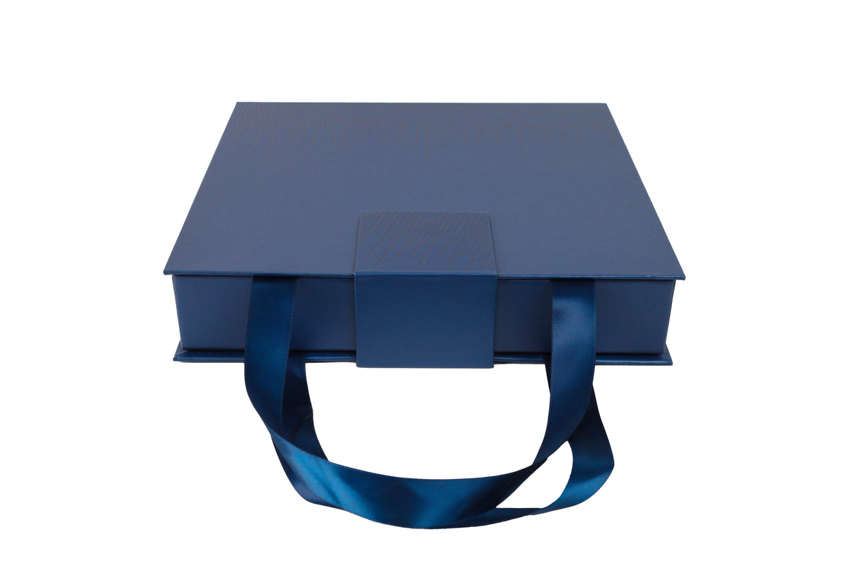Premium Gift Set - Blue Corporate Gift Box – custom branded corporate gift, Kaaf Creations UAE