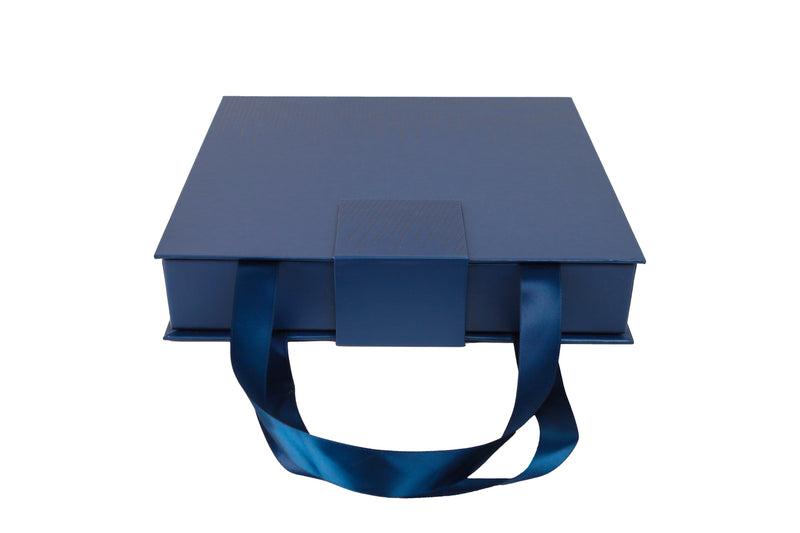 Premium Gift Set - Blue Corporate Gift Box – Pink October Edition – custom branded corporate gift, Kaaf Creations UAE