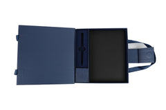 Premium Gift Set - Blue Corporate Gift Box – custom branded corporate gift, Kaaf Creations UAE