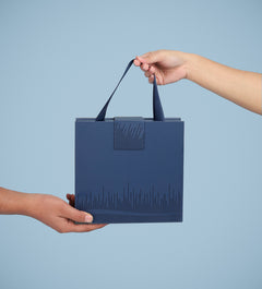 Premium Gift Set - Blue Corporate Gift Box – custom branded corporate gift, Kaaf Creations UAE