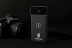 Powerbank with LED Display & Lightup Logo – custom branded corporate gift, Kaaf Creations UAE