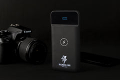 Powerbank with LED Display & Lightup Logo – custom branded corporate gift, Kaaf Creations UAE