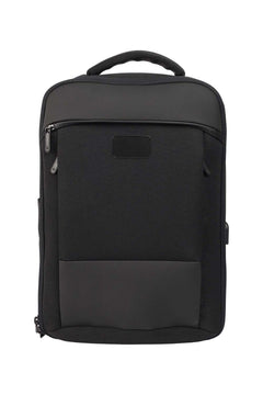 Black Leather Backpack – custom branded corporate gift, Kaaf Creations UAE