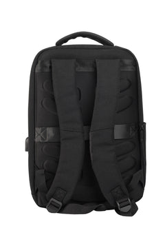 Black Leather Backpack – custom branded corporate gift, Kaaf Creations UAE