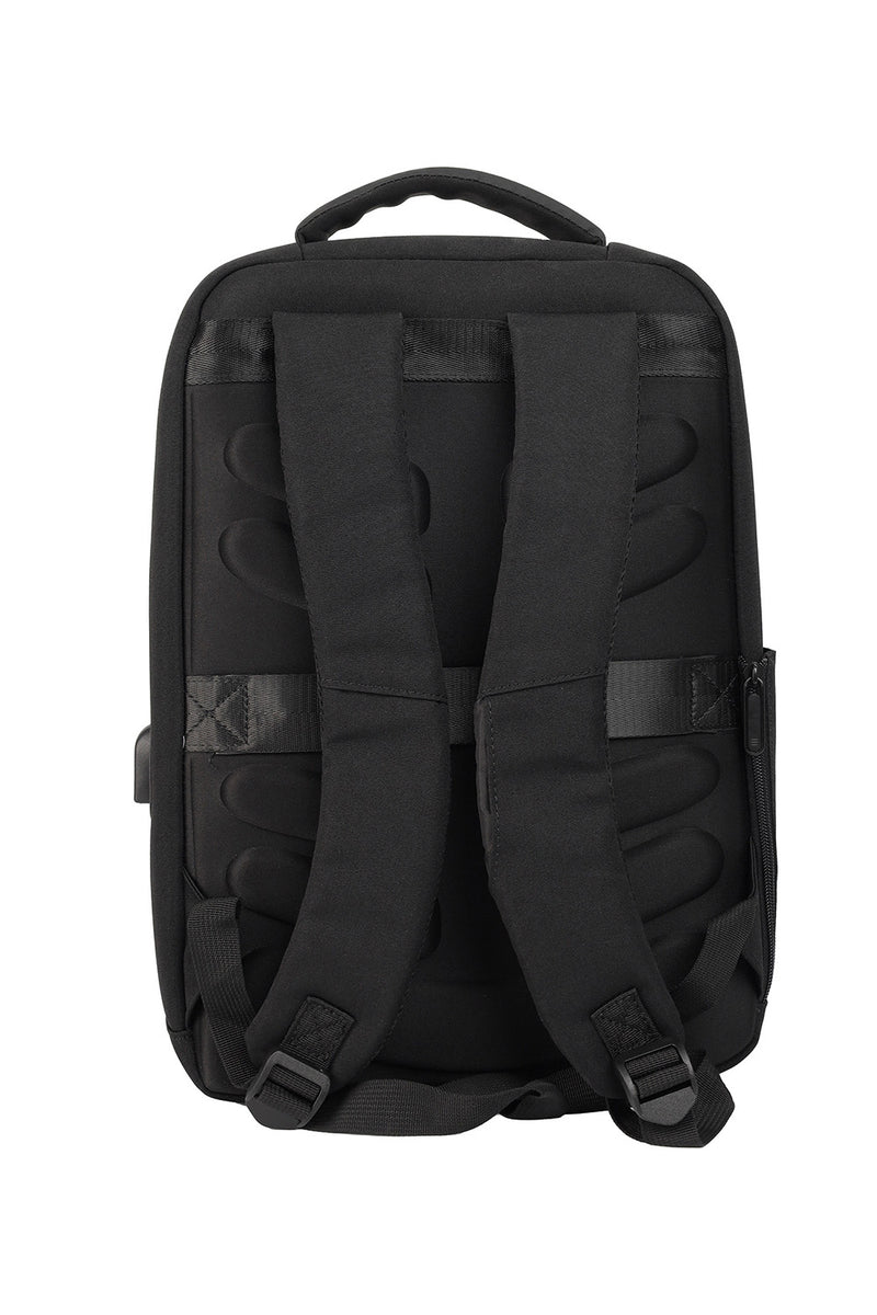Black Leather Backpack – custom branded corporate gift, Kaaf Creations UAE