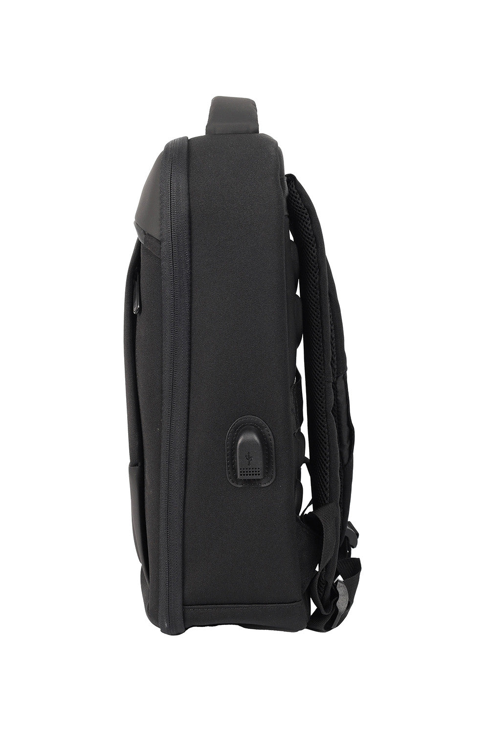 Black Leather Backpack – custom branded corporate gift, Kaaf Creations UAE