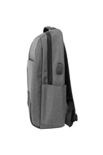 Leather & Fabric Backpack – custom branded corporate gift, Kaaf Creations UAE
