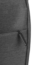 Leather & Fabric Backpack – custom branded corporate gift, Kaaf Creations UAE