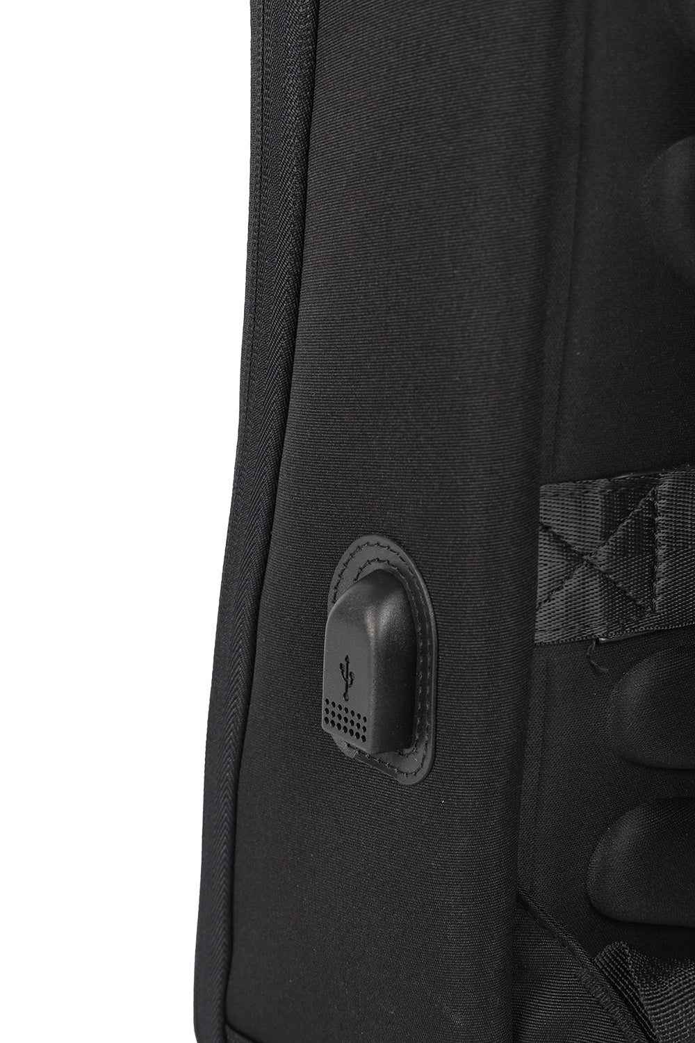 Black Leather Backpack – custom branded corporate gift, Kaaf Creations UAE