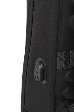 Black Leather Backpack – custom branded corporate gift, Kaaf Creations UAE