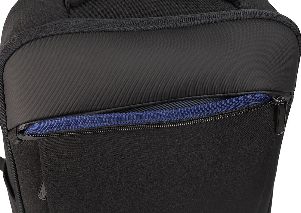 Black Leather Backpack – custom branded corporate gift, Kaaf Creations UAE