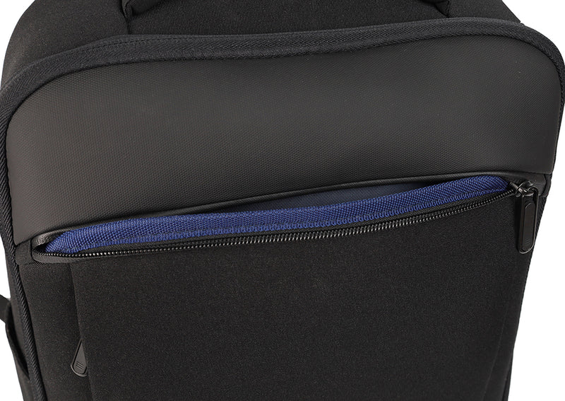 Black Leather Backpack – custom branded corporate gift, Kaaf Creations UAE