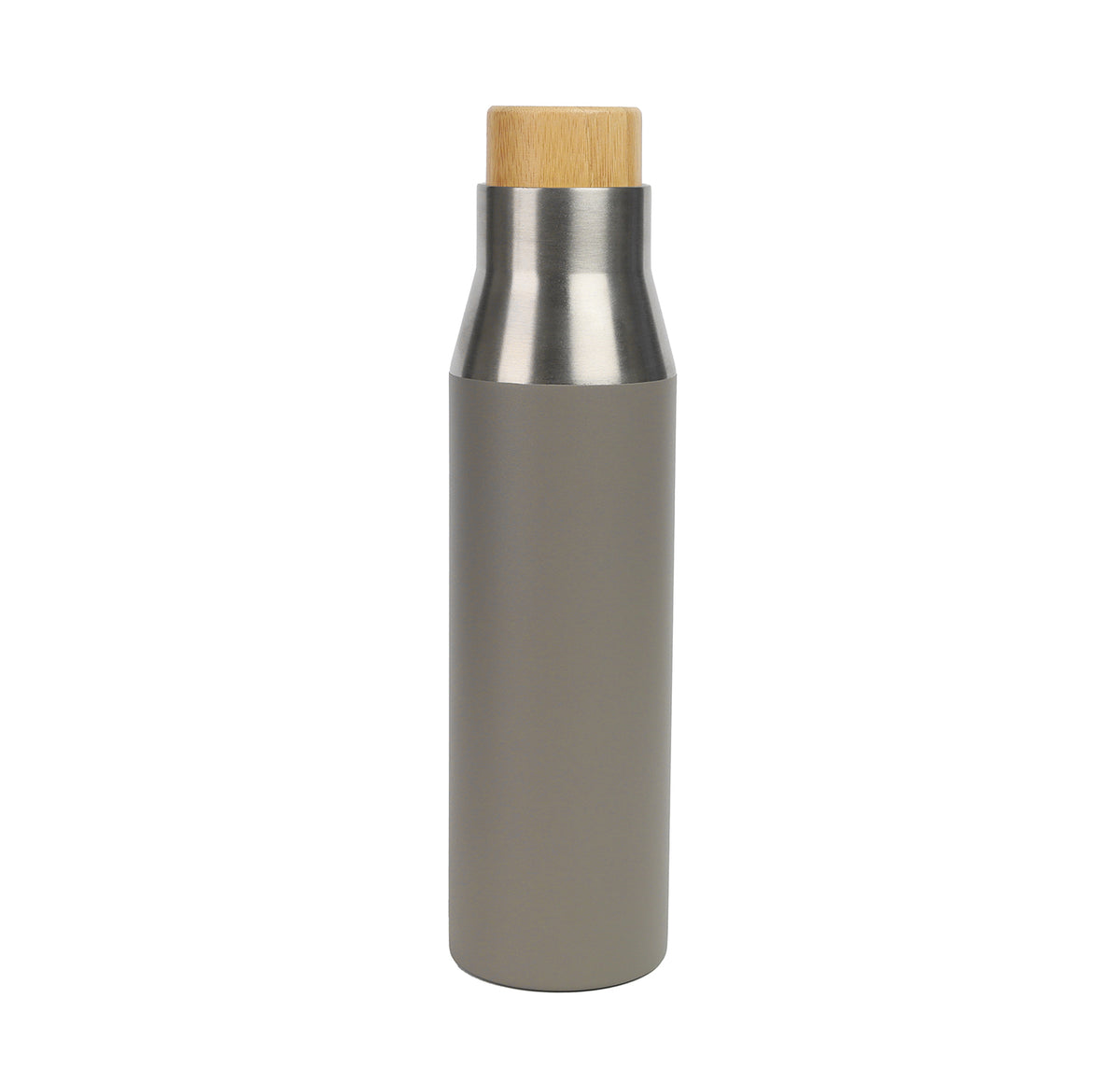Vaccum Bottle with Bamboo Lid – custom branded corporate gift, Kaaf Creations UAE