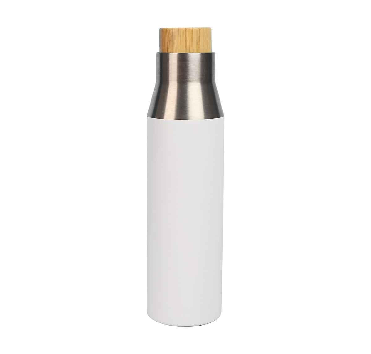 Vaccum Bottle with Bamboo Lid – custom branded corporate gift, Kaaf Creations UAE
