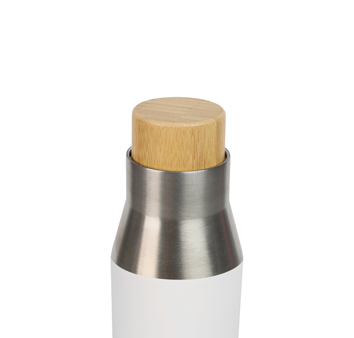 Vaccum Bottle with Bamboo Lid – custom branded corporate gift, Kaaf Creations UAE