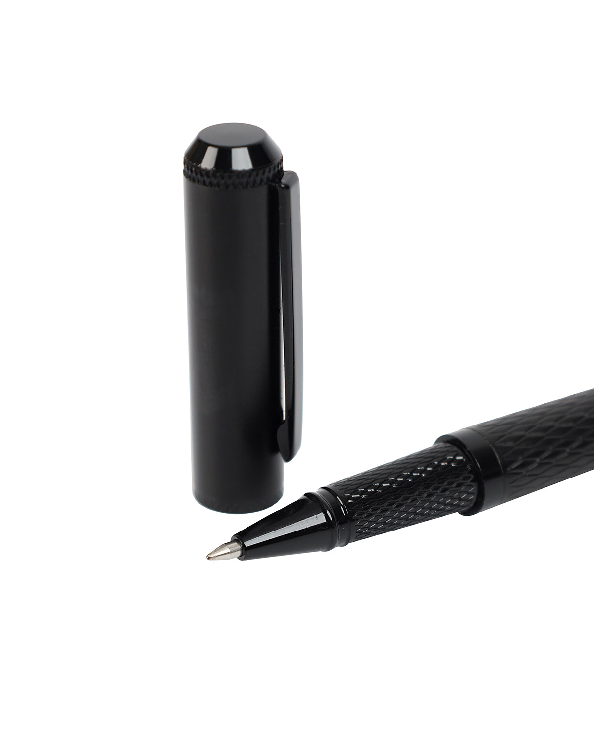Black Metal Roller Pen – custom branded corporate gift, Kaaf Creations UAE