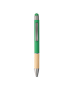 Metal Ball Pen with Bamboo Grip