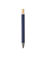 Metal Ball Pen with Bamboo Button – custom branded corporate gift, Kaaf Creations UAE