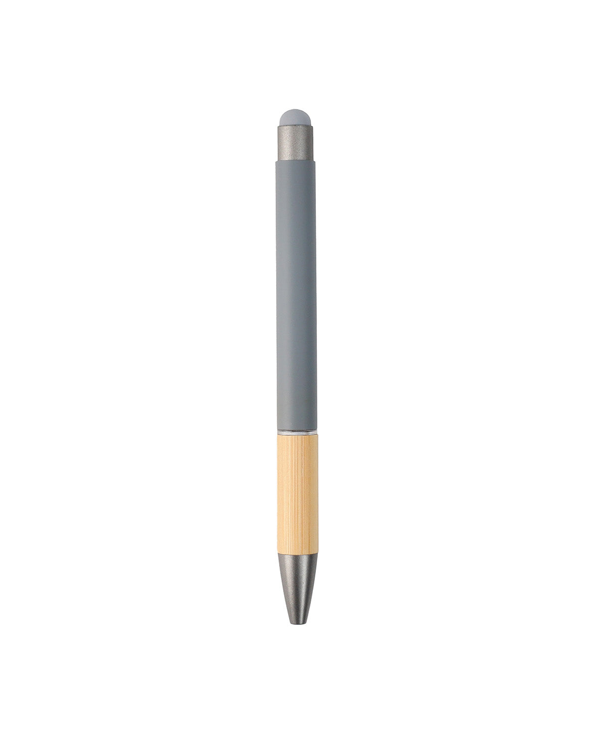 Metal Ball Pen with Bamboo Grip – custom branded corporate gift, Kaaf Creations UAE