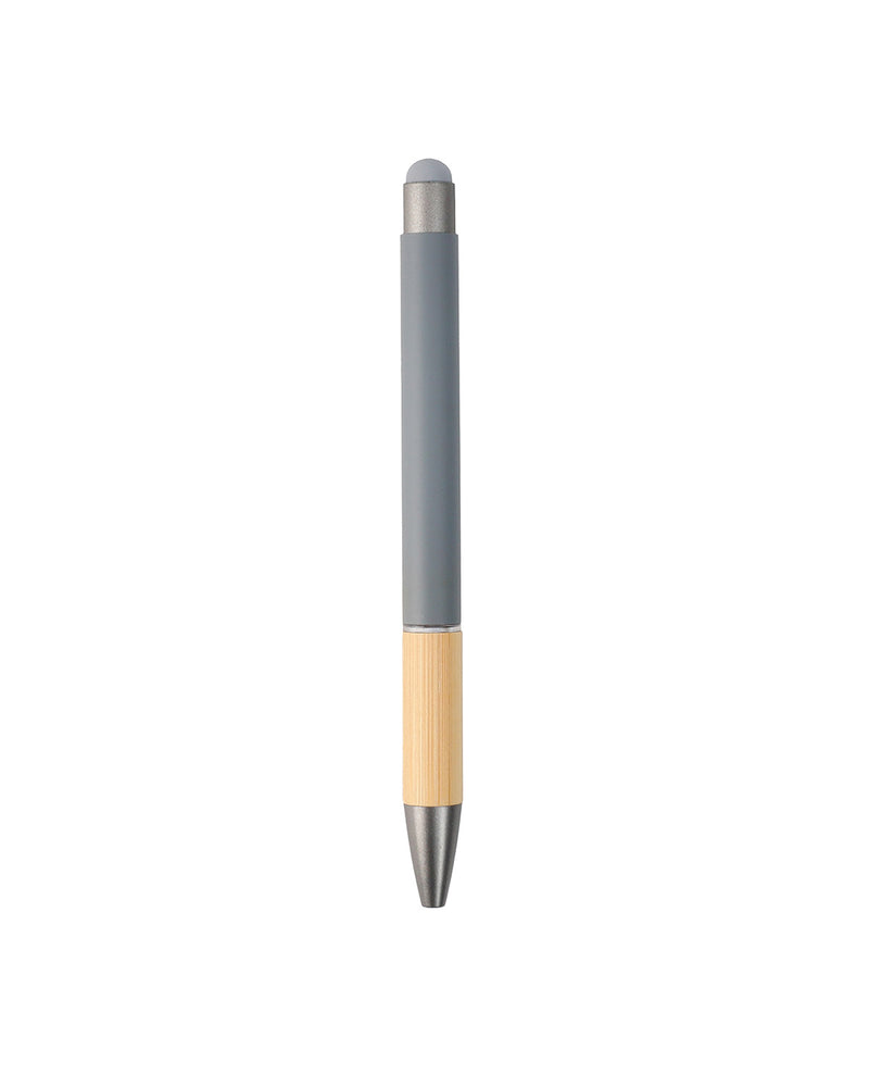 Metal Ball Pen with Bamboo Grip – custom branded corporate gift, Kaaf Creations UAE