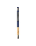 Metal Ball Pen with Bamboo Grip – custom branded corporate gift, Kaaf Creations UAE