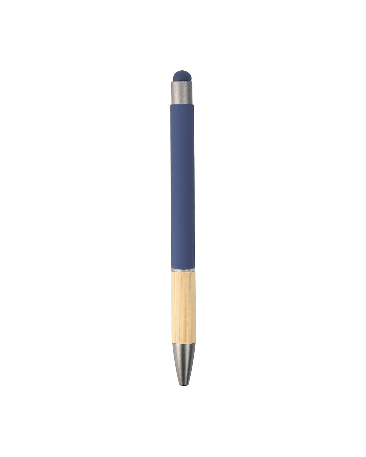 Metal Ball Pen with Bamboo Grip – custom branded corporate gift, Kaaf Creations UAE