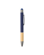 Metal Ball Pen with Bamboo Grip – custom branded corporate gift, Kaaf Creations UAE