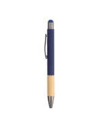 Metal Ball Pen with Bamboo Grip – custom branded corporate gift, Kaaf Creations UAE