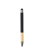 Metal Ball Pen with Bamboo Grip – custom branded corporate gift, Kaaf Creations UAE