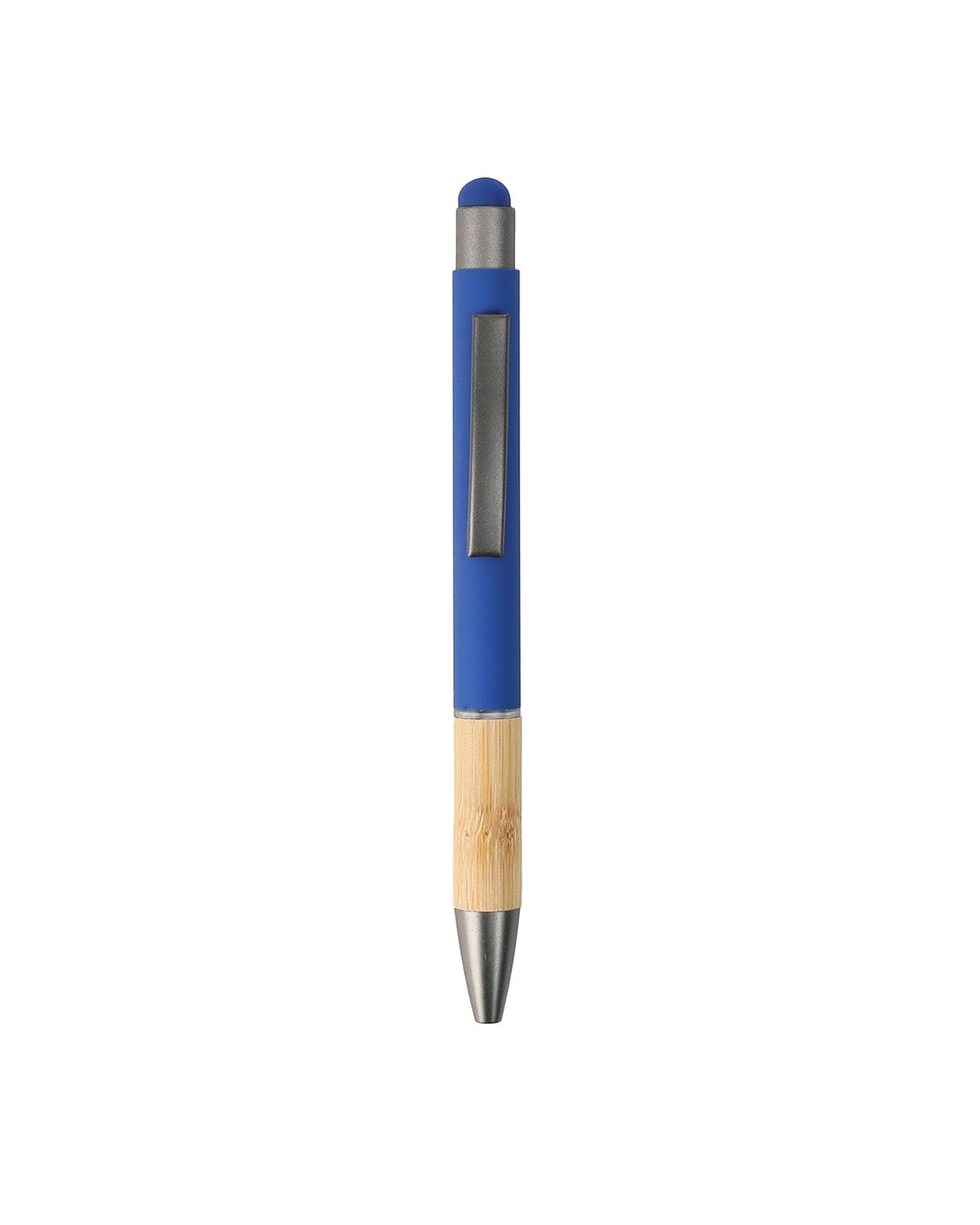 Metal Ball Pen with Bamboo Grip – custom branded corporate gift, Kaaf Creations UAE