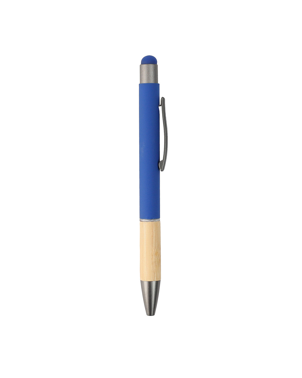 Metal Ball Pen with Bamboo Grip – custom branded corporate gift, Kaaf Creations UAE
