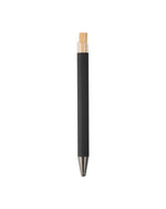 Metal Ball Pen with Bamboo Button – custom branded corporate gift, Kaaf Creations UAE