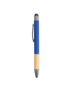 Metal Ball Pen with Bamboo Grip – custom branded corporate gift, Kaaf Creations UAE
