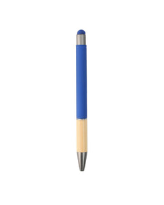 Metal Ball Pen with Bamboo Grip – custom branded corporate gift, Kaaf Creations UAE