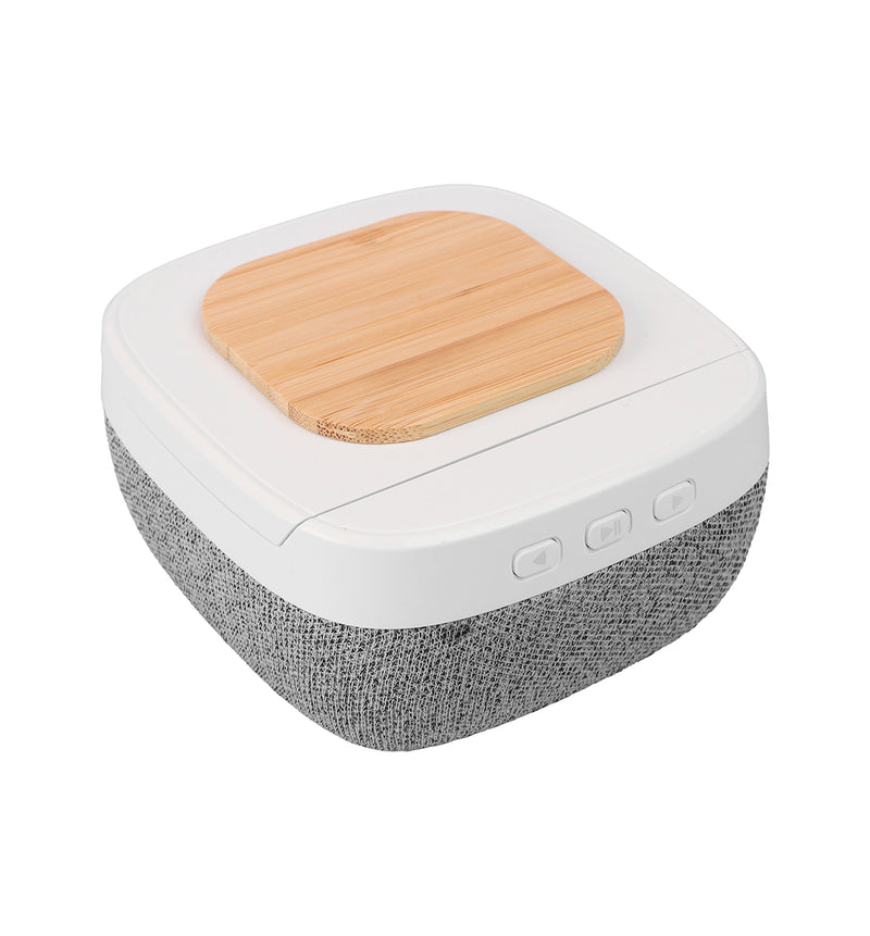 2 in 1 Bluetooth Speaker with Wireless Charger – custom branded corporate gift, Kaaf Creations UAE