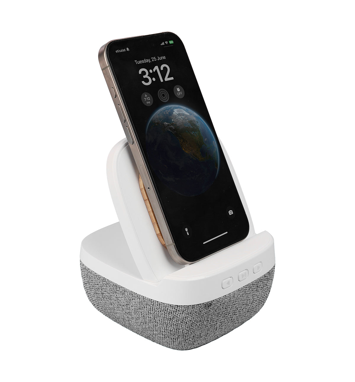 2 in 1 Bluetooth Speaker with Wireless Charger – custom branded corporate gift, Kaaf Creations UAE