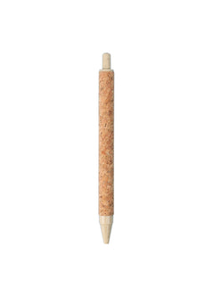 Push Action Cork Pen – custom branded corporate gift, Kaaf Creations UAE