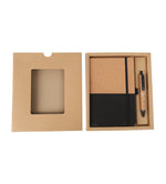 Cork Notebook & Pen Corporate Gift Set – custom branded corporate gift, Kaaf Creations UAE
