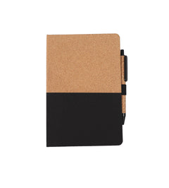 Cork Notebook & Pen Corporate Gift Set – custom branded corporate gift, Kaaf Creations UAE
