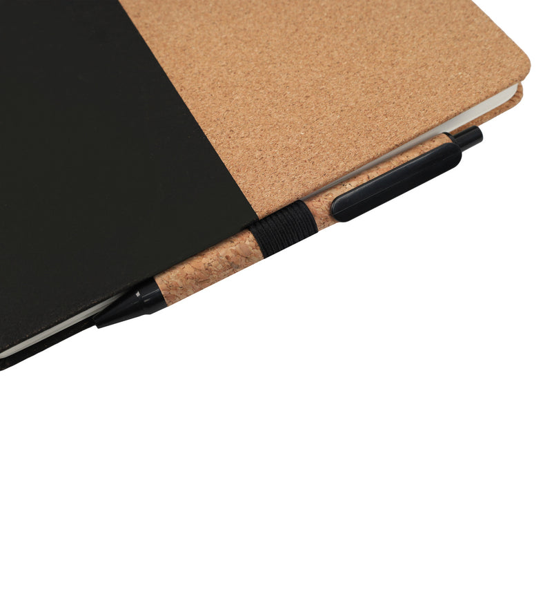 Cork Notebook & Pen Corporate Gift Set – custom branded corporate gift, Kaaf Creations UAE